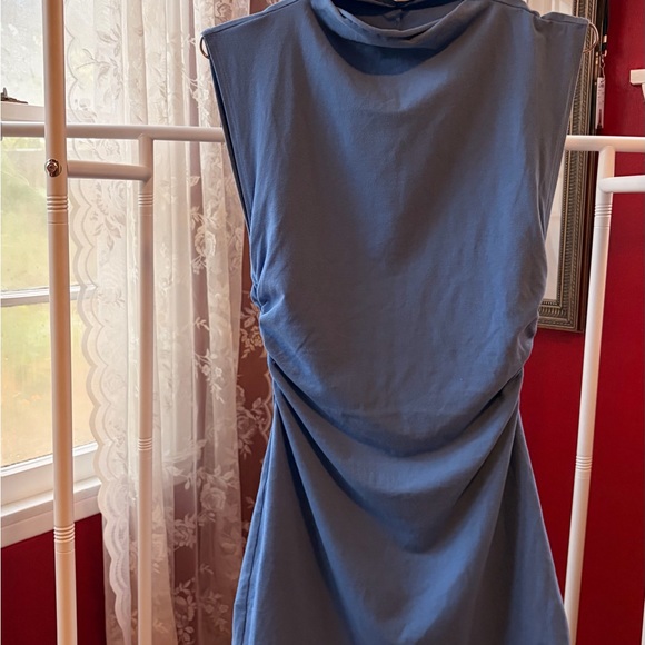 Reformation Sky Blue Sleeveless Mini Dress - Picture 13 of 16